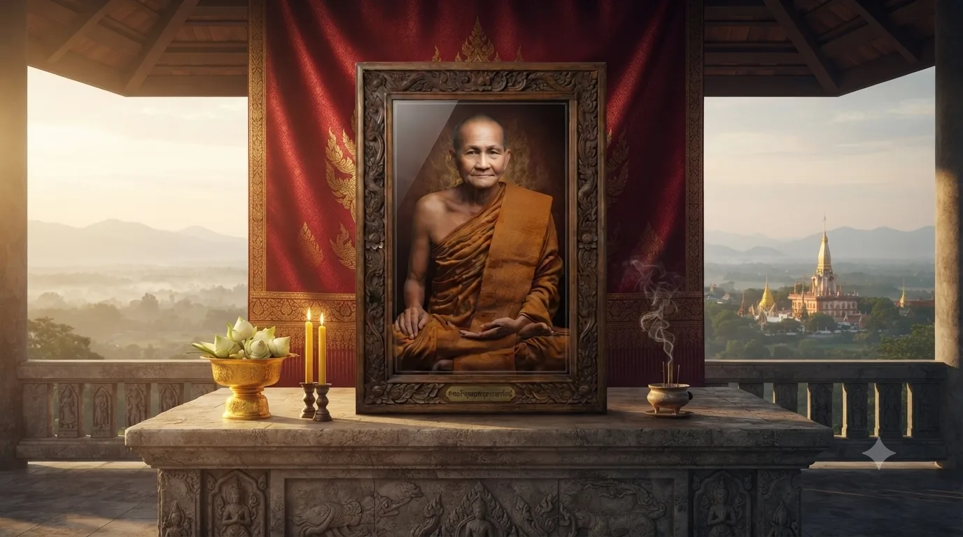 Luang Phor Parn of Wat Bang Nom Kho: Biography, Teachings, and Sacred Amulets